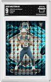 Joe Milton III from the 2024 Panini Mosaic set featuring a Genesis parallel graded by Arena Club and given an overall grade of 9.