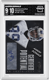 Aaron Donald from the 2014 Panini Certified set graded by Arena Club and given an overall grade of 9.