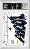 CeeDee Lamb from the 2024 Panini Zenith set featuring a Red parallel graded by Arena Club and given an overall grade of 9.5.