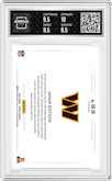 Jahan Dotson from the 2022 Panini Prizm set graded by Arena Club and given an overall grade of 9.