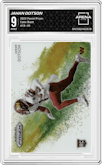 Jahan Dotson from the 2022 Panini Prizm set graded by Arena Club and given an overall grade of 9.