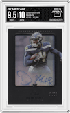 DK Metcalf from the 2019 Panini One set graded by Arena Club and given an overall grade of 9.5.