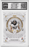Troy Polamalu from the 2021 Panini Limited set graded by Arena Club and given an overall grade of 10.