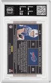 Dalton Kincaid from the 2023 Panini One set featuring a Gold parallel graded by Arena Club and given an overall grade of 9.