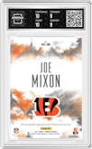 Joe Mixon from the 2017 Panini Origins set graded by Arena Club and given an overall grade of 9.5.