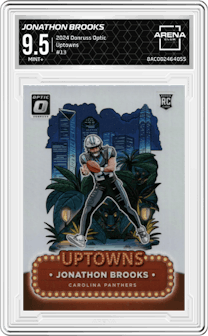 Jonathon Brooks  from the 2024 Donruss Optic set and given an overall grade of 9.5.