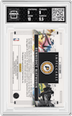 Bennedict Mathurin from the 2023-24 Panini Impeccable set graded by Arena Club and given an overall grade of 9.5.
