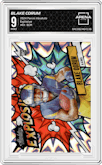 Blake Corum from the 2024 Panini Absolute set graded by Arena Club and given an overall grade of 9.