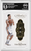 Klay Thompson from the 2016-17 Panini Flawless  set featuring a Double Diamond parallel graded by Arena Club and given an overall grade of 9.5.