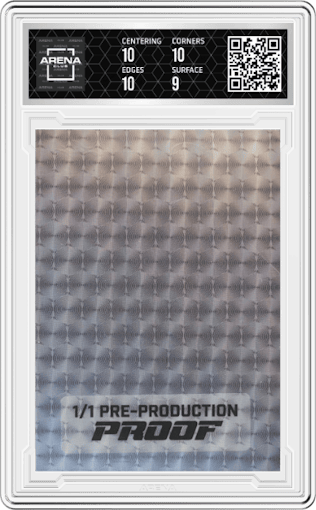 Mike Aulby from the 2024 Leaf Metal PBA set featuring a Pre-Production Proof Superfractor parallel graded by Arena Club and given an overall grade of 9.5.