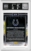 Anthony Richardson from the 2023 Panini Origins set graded by Arena Club and given an overall grade of 9.