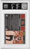 Tee Higgins from the 2020 Panini One set featuring a Bronze parallel graded by Arena Club and given an overall grade of 9.