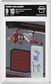 Terry McLaurin from the 2019 Panini Unparalleled set graded by Arena Club and given an overall grade of 9.