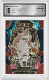 Nikola Jovic from the 2022-23 Panini Select set featuring a Cosmic parallel graded by Arena Club and given an overall grade of 10.