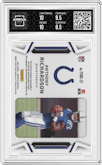 Anthony Richardson from the 2023 Panini Certified set featuring a Pink Etch parallel graded by Arena Club and given an overall grade of 9.