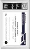 Brandon Miller from the 2023-24 Topps Chrome set graded by Arena Club and given an overall grade of 9.5.