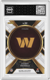 Jayden Daniels from the 2023 Panini Select set graded by Arena Club and given an overall grade of 0.
