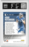 Aidan Hutchinson from the 2022 Panini Chronicles set graded by Arena Club and given an overall grade of 8.5.