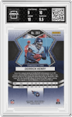 Derrick Henry from the 2022 Panini Mosaic set featuring a Honeycomb parallel graded by Arena Club and given an overall grade of 9.5.