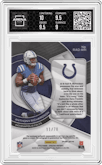 Anthony Richardson from the 2023 Panini Spectra set featuring a Supernova parallel graded by Arena Club and given an overall grade of 9.5.