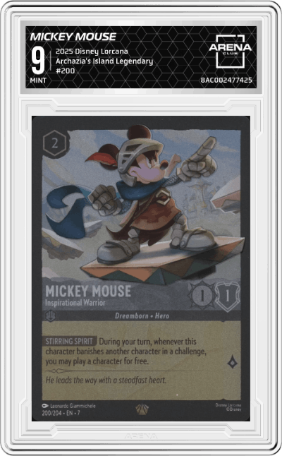 Mickey Mouse Inspirational Warrior