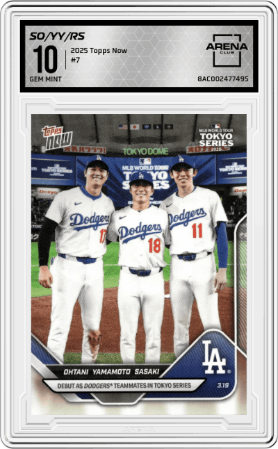 Shohei Ohtani/Yoshinobu Yamamoto/Roki Sasaki