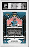 Brian Thomas Jr. from the 2024 Panini Mosaic set graded by Arena Club and given an overall grade of 10.