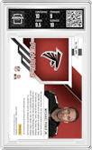 Michael Penix Jr. from the 2024 Panini Donruss Elite set graded by Arena Club and given an overall grade of 9.5.