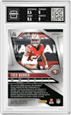 Fred Warner from the 2024 Panini Prizm set graded by Arena Club and given an overall grade of 9.5.