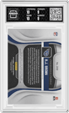 A.J. Brown from the 2019 Panini Certified set featuring a Mirror Orange parallel graded by Arena Club and given an overall grade of 9.5.