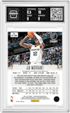 Ja Morant from the 2023-24 Panini Prizm Deca set featuring a FOTL Green Shimmer parallel graded by Arena Club and given an overall grade of 9.5.