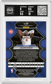Jalen Duren from the 2022-23 Panini Mosaic set featuring a Genesis parallel graded by Arena Club and given an overall grade of 9.5.