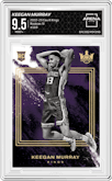 Keegan Murray from the 2022-23 Panini Court Kings set graded by Arena Club and given an overall grade of 9.5.