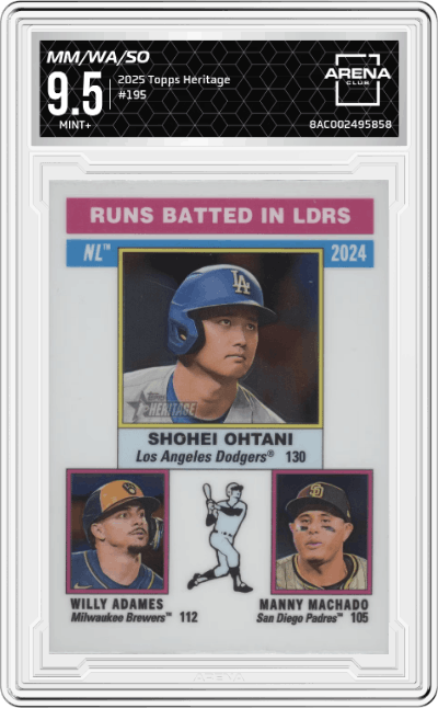 Manny Machado/Willy Adames/Shohei Ohtani