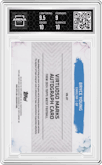 Bryce Young from the 2023 Topps Motif set graded by Arena Club and given an overall grade of 9.5.
