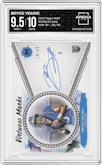 Bryce Young from the 2023 Topps Motif set graded by Arena Club and given an overall grade of 9.5.