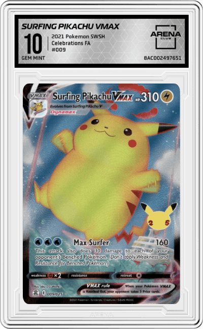 Surfing Pikachu VMAX