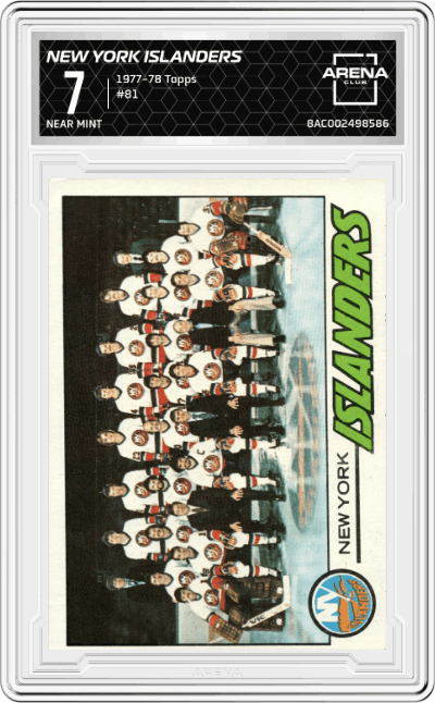 New York Islanders Team Card