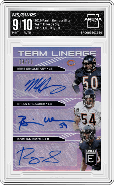 Mike Singletary/Brian Urlacher/Roquan Smith