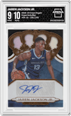 Jaren Jackson Jr. from the 2018-19 Panini Crown Royale set graded by Arena Club and given an overall grade of 9.