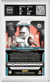 Tua Tagovailoa from the 2020 Panini Chronicles set graded by Arena Club and given an overall grade of 9.