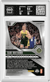 Sami Whitcomb from the 2024 Panini Prizm WNBA set featuring a Gold Prizm parallel graded by Arena Club and given an overall grade of 9.5.