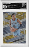 GG Jackson II from the 2023-24 Panini Spectra set featuring a Gold parallel graded by Arena Club and given an overall grade of 9.5.