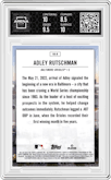Adley Rutschman from the 2023 Topps Series 1 set graded by Arena Club and given an overall grade of 9.
