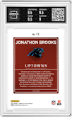 Jonathon Brooks  from the 2024 Donruss Optic set graded by Arena Club and given an overall grade of 9.5.