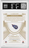 Malik Willis from the 2022 Panini Flawless set graded by Arena Club and given an overall grade of 9.5.