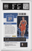 Josh Giddey from the 2021-22 Panini Contenders Optic set graded by Arena Club and given an overall grade of 9.5.