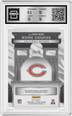 Rome Odunze from the 2024 Panini Spectra set featuring a Celestial parallel graded by Arena Club and given an overall grade of 10.