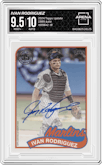 Ivan Rodriguez from the 2024 Topps Update set graded by Arena Club and given an overall grade of 9.5.