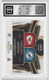 Tyreek Hill from the 2023 Panini Select set featuring a Copper  parallel graded by Arena Club and given an overall grade of 10.